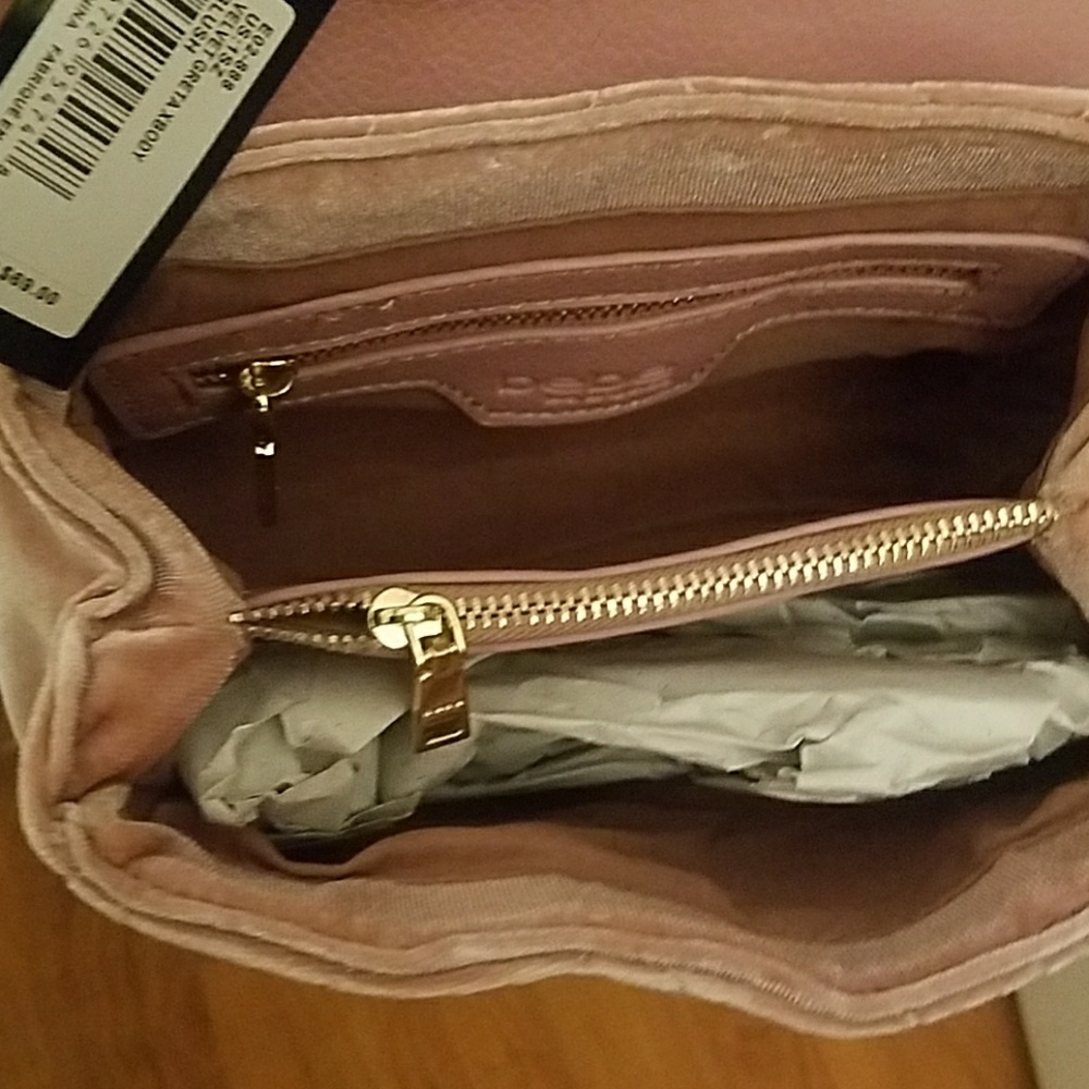 Bebe velvet crossbody bag - Picture 5 of 6